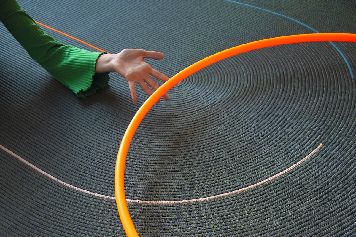 tappeto design collezione hula hoop