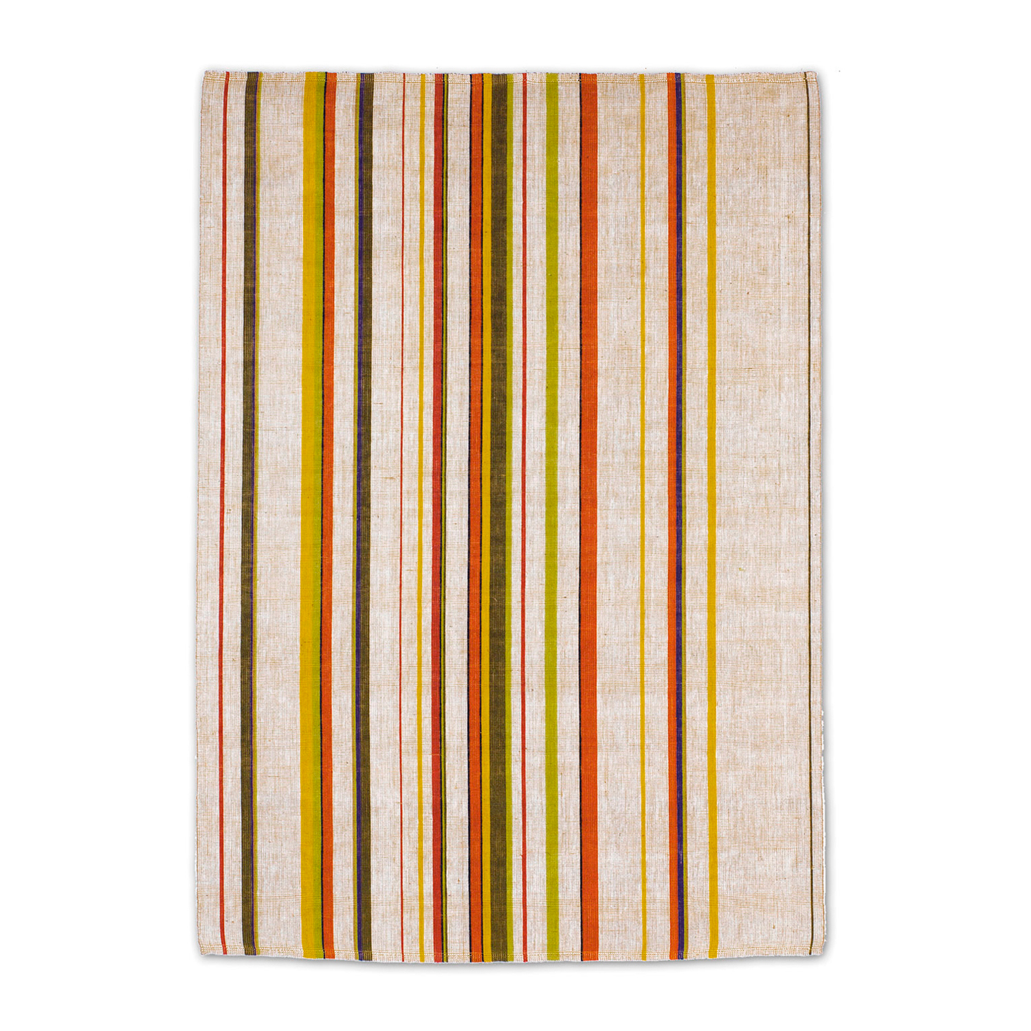 Loop striped rug