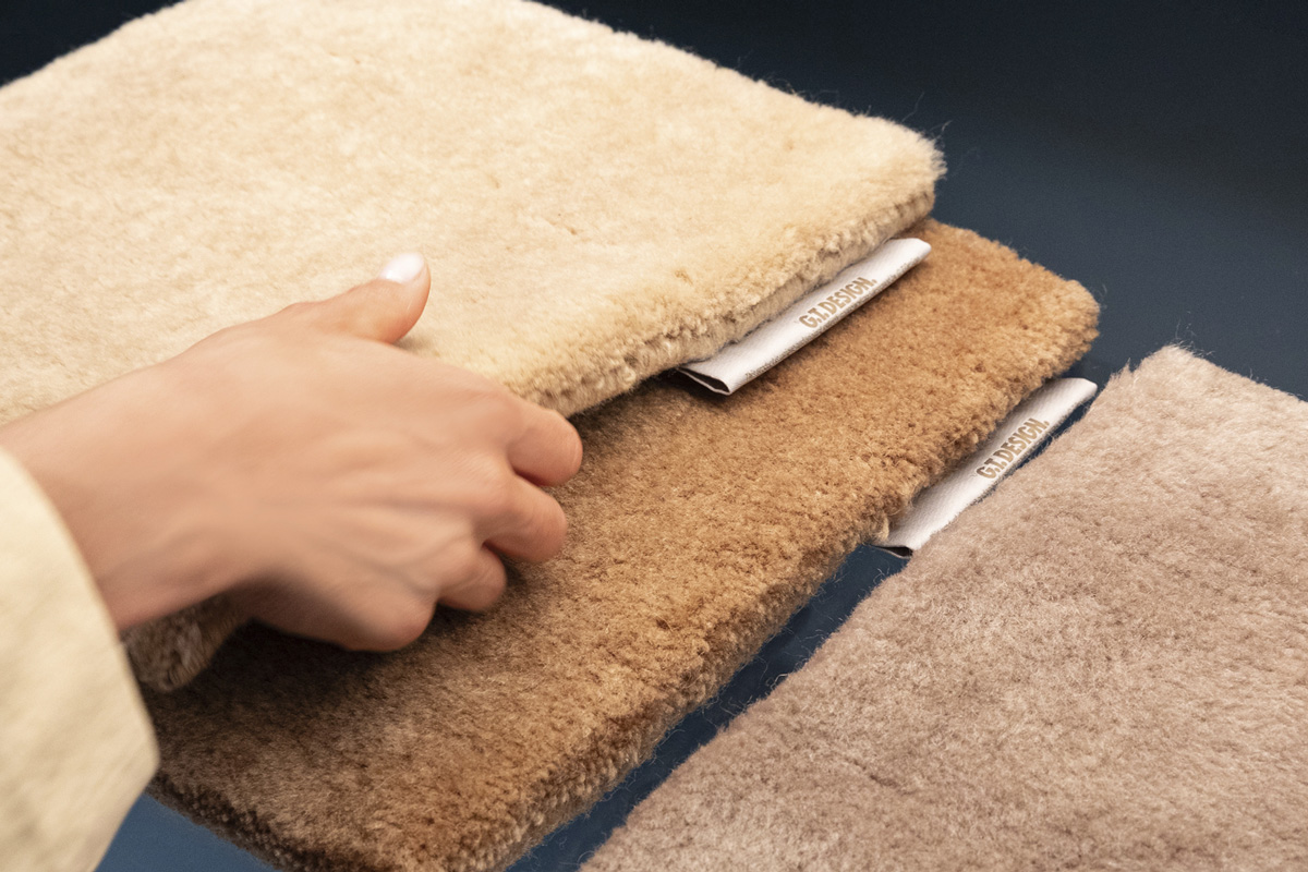 tappeto design collezione cobblestone