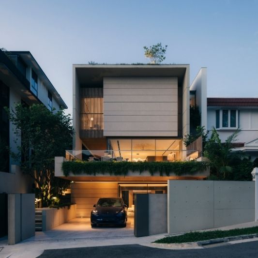 Tappeti Moderni GTDESIGN Progetto 72NG House Singapore
