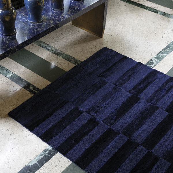 Tappeto Kama Allegro con Brio Blu Notte