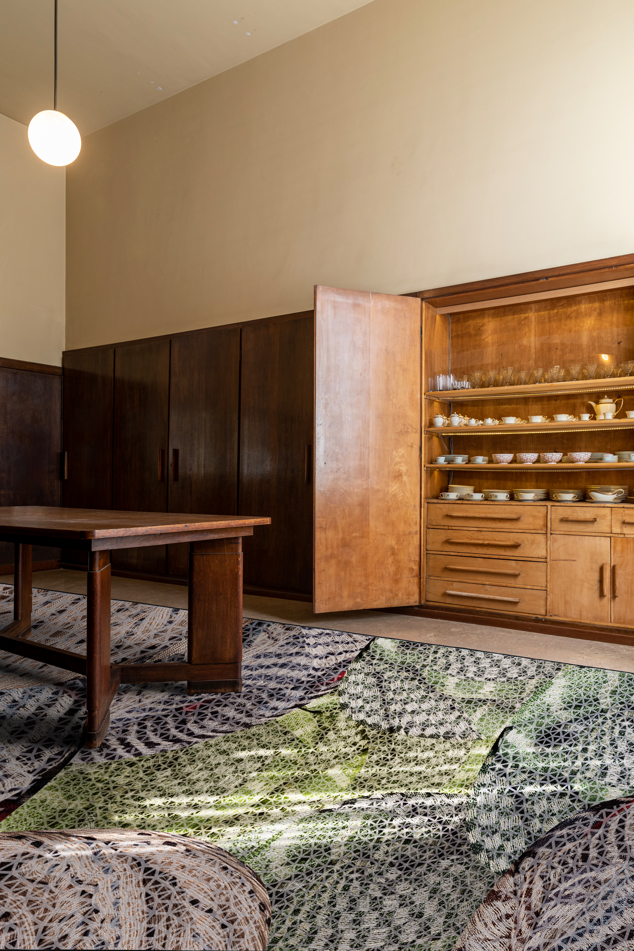 Tappeto Moving Forest G.T.DESIGN a Villa Necchi Campiglio