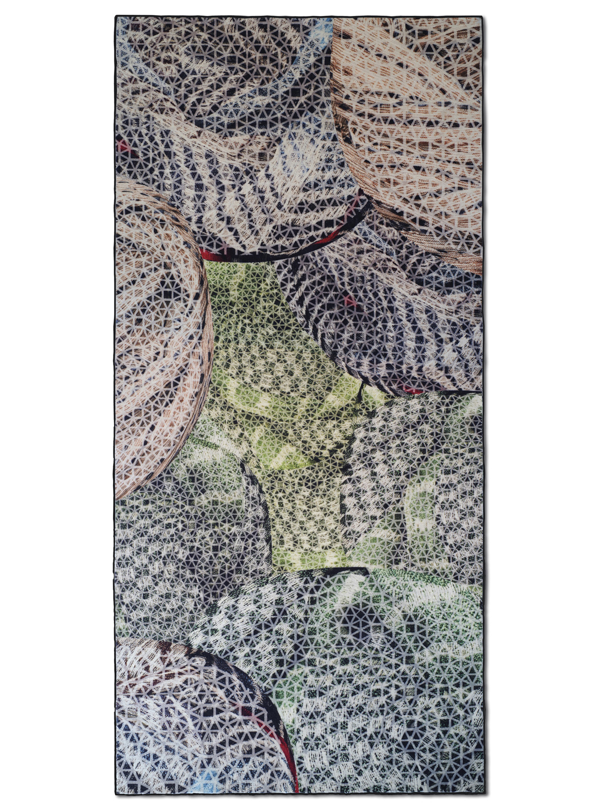 Tappeto moderno stile massimalista interior design maximalist modern rug