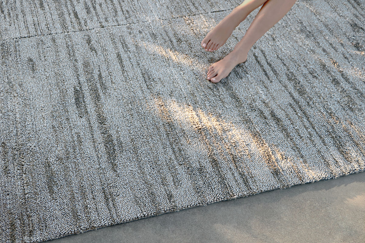 tappeto design collezione o sole mio corteccia