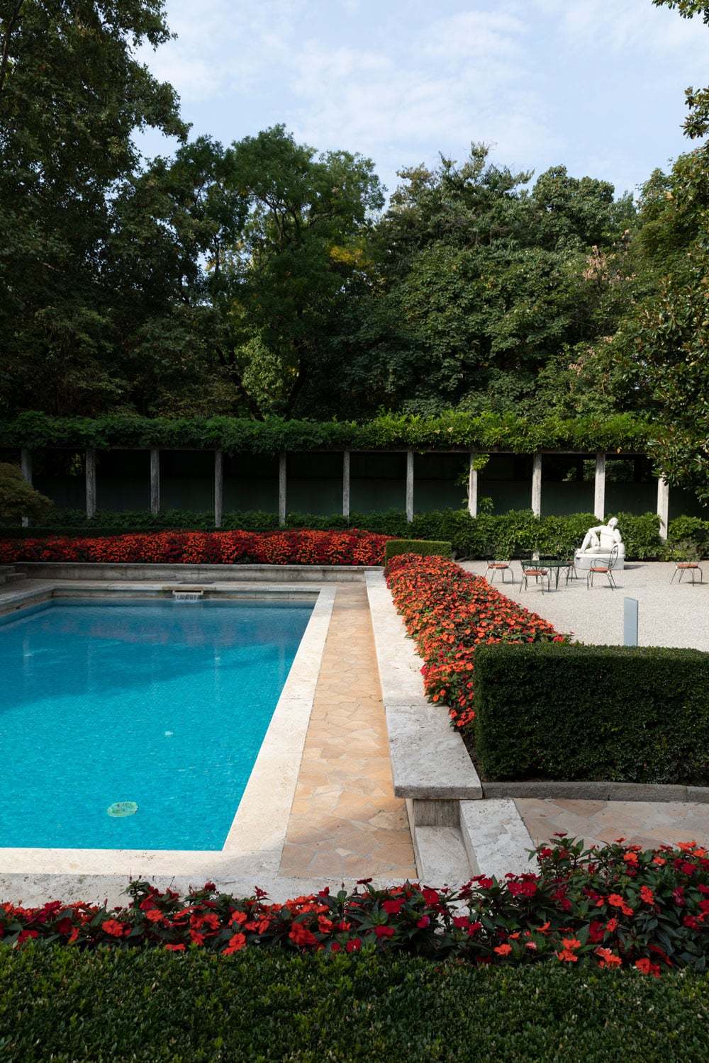 Villa necchi piscina