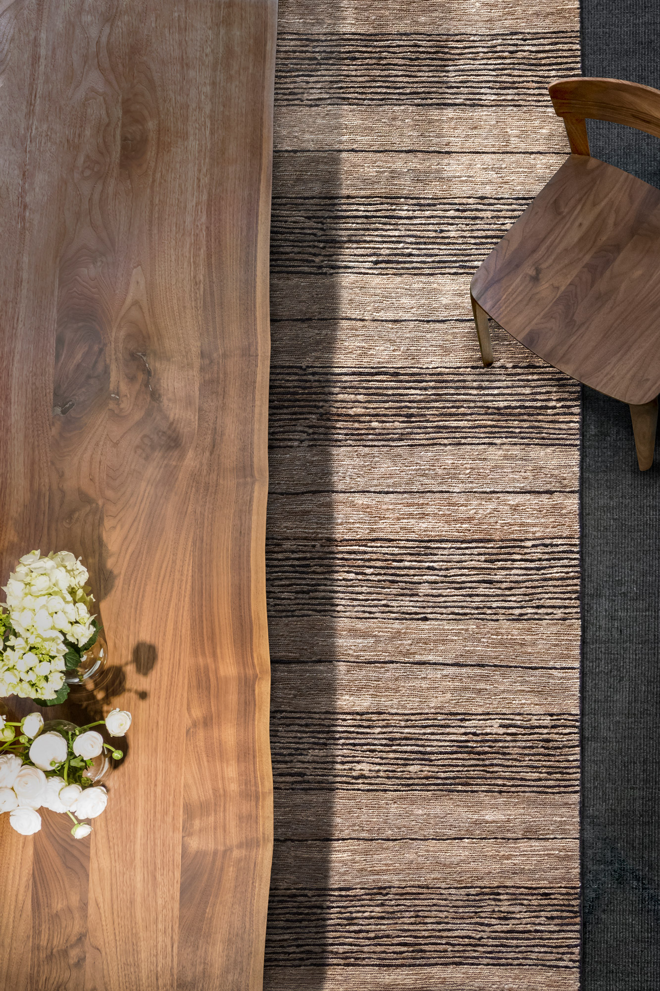 tappeti a righe interior design - interiors striped rugs