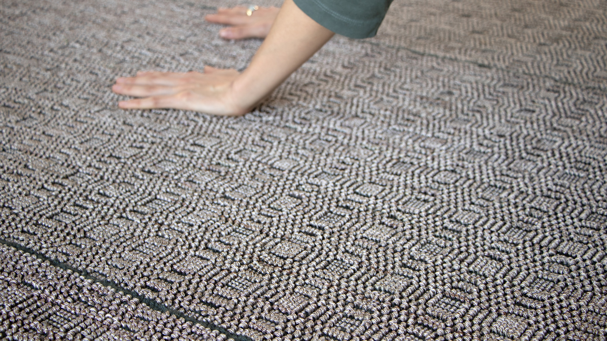 Boom tappeto in fibra di bamboo